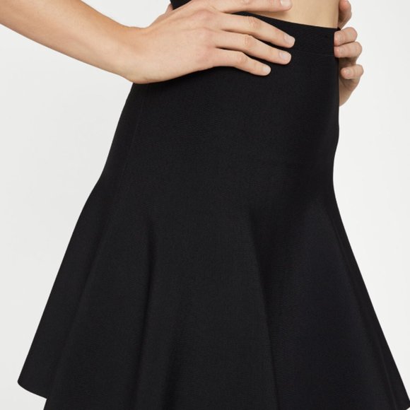 bcbgMAXAZRIA Ingrid Ponte Flare Skirt